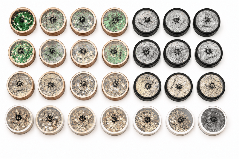 Paillettes et Pochoirs