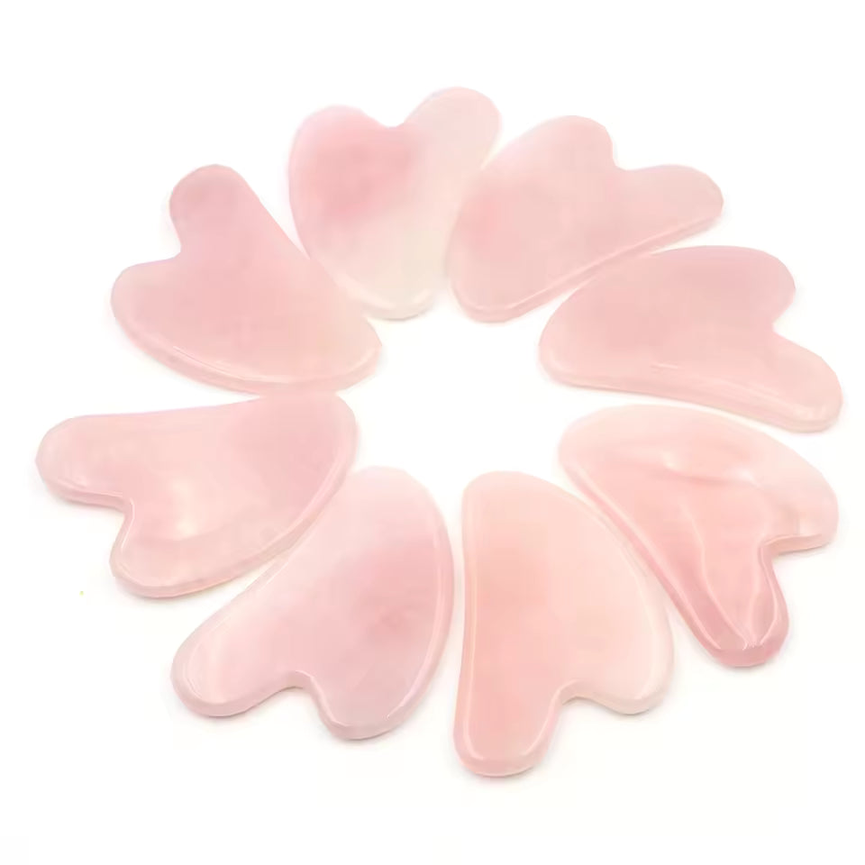 Pierre de Gua Sha "Cœur"