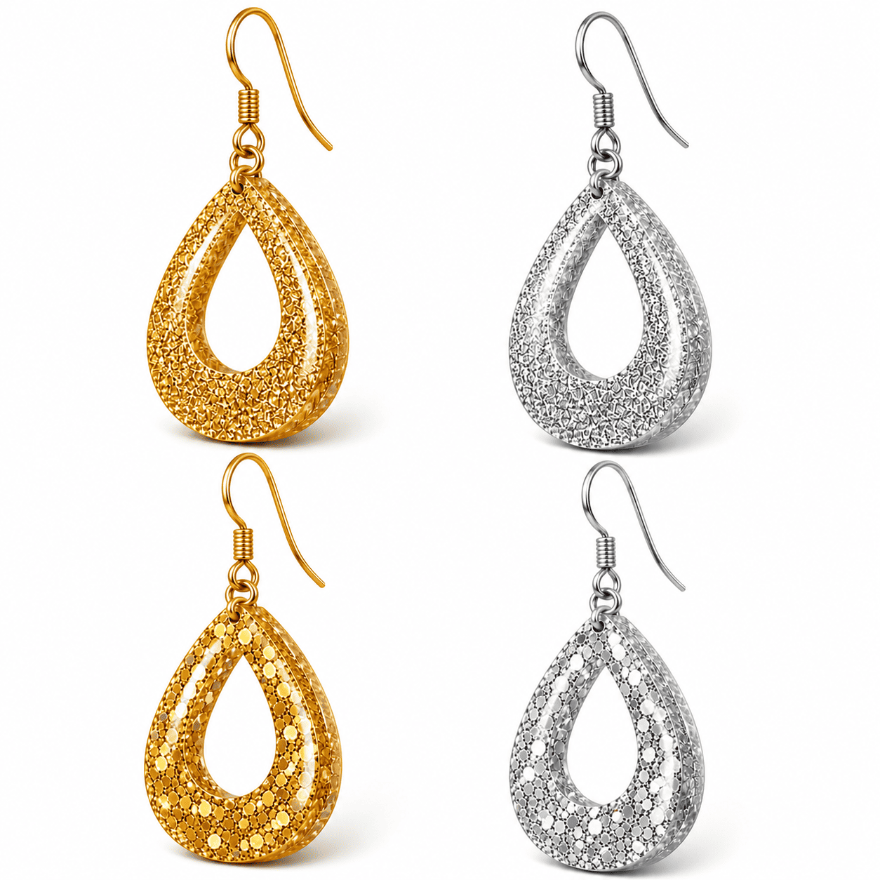 Boucles d'oreilles Goutte de Lumière