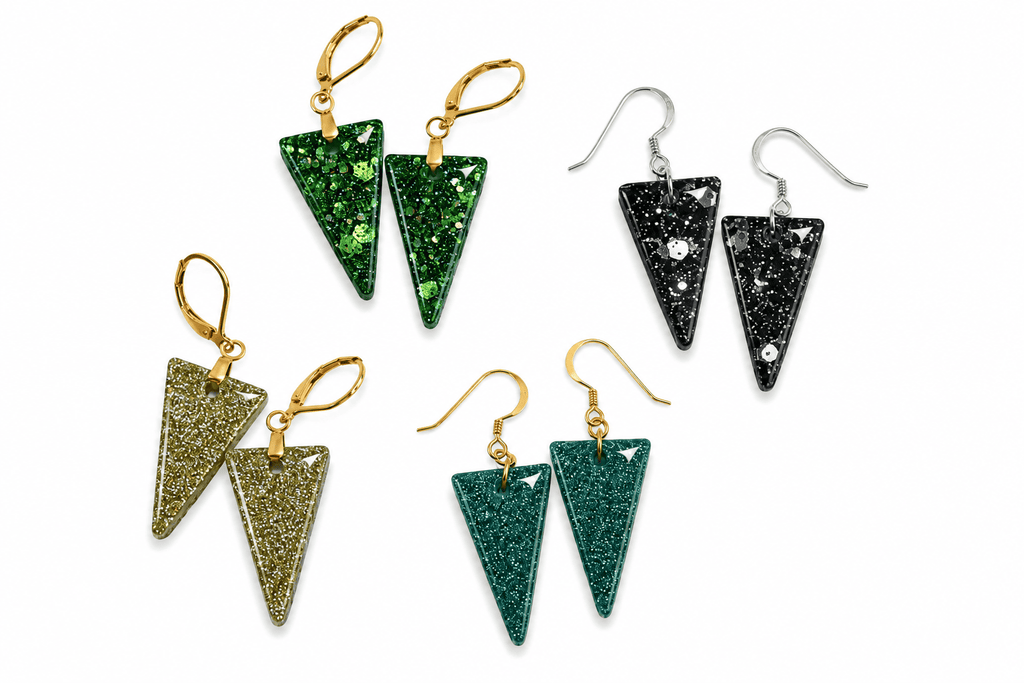 Earrings - Graphic Triangle