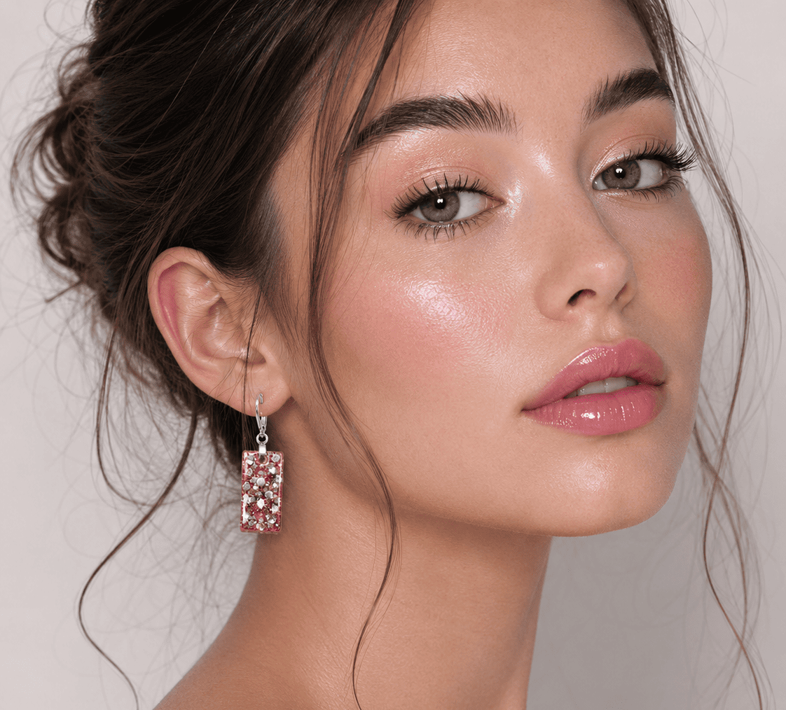 Earrings - Graphic Rectangle