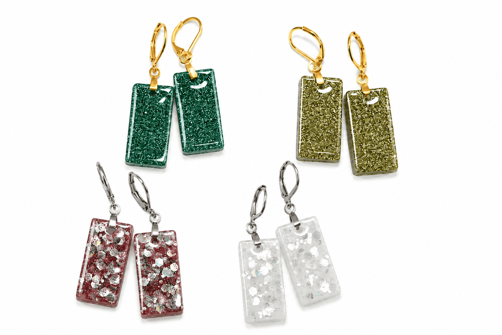 Earrings - Graphic Rectangle