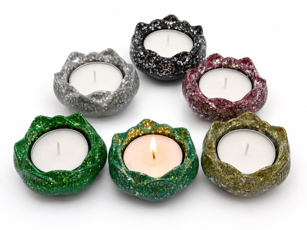 Bougeoir Lotus - Rituel Lumière