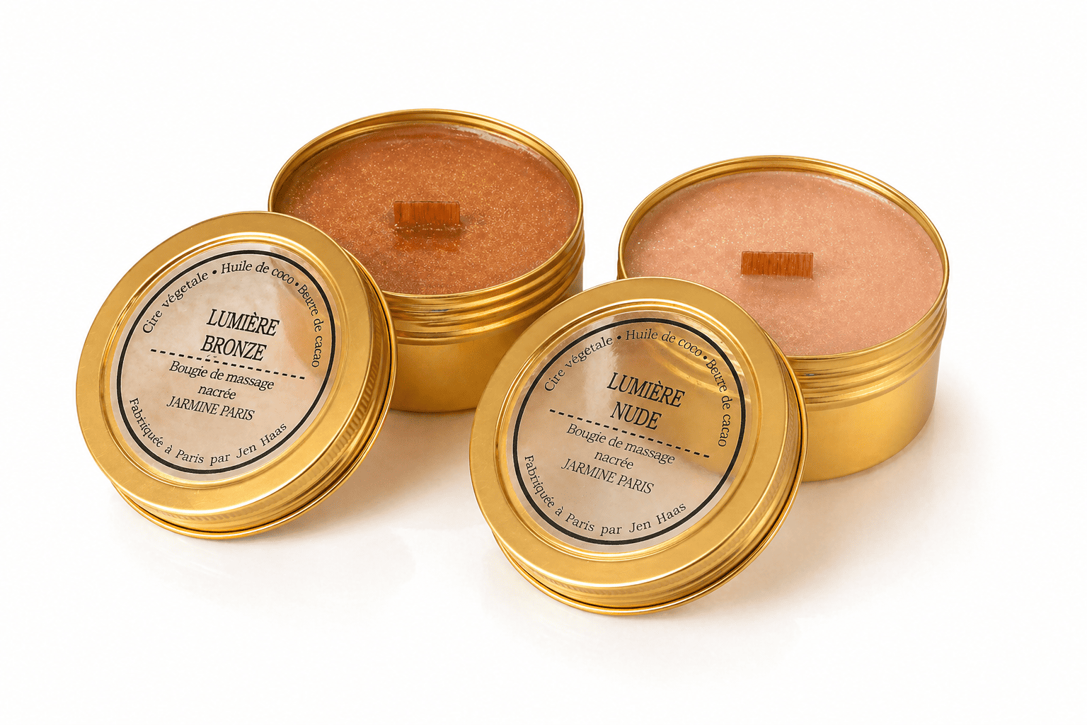 LUMIÈRE - Bougie de massage satinée