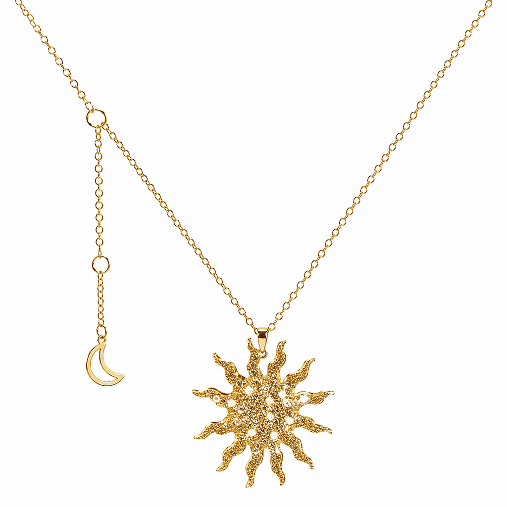 Collier - Lune & Soleil