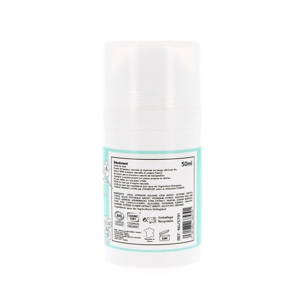 Déodorant Bio à la Fleur de Tiaré