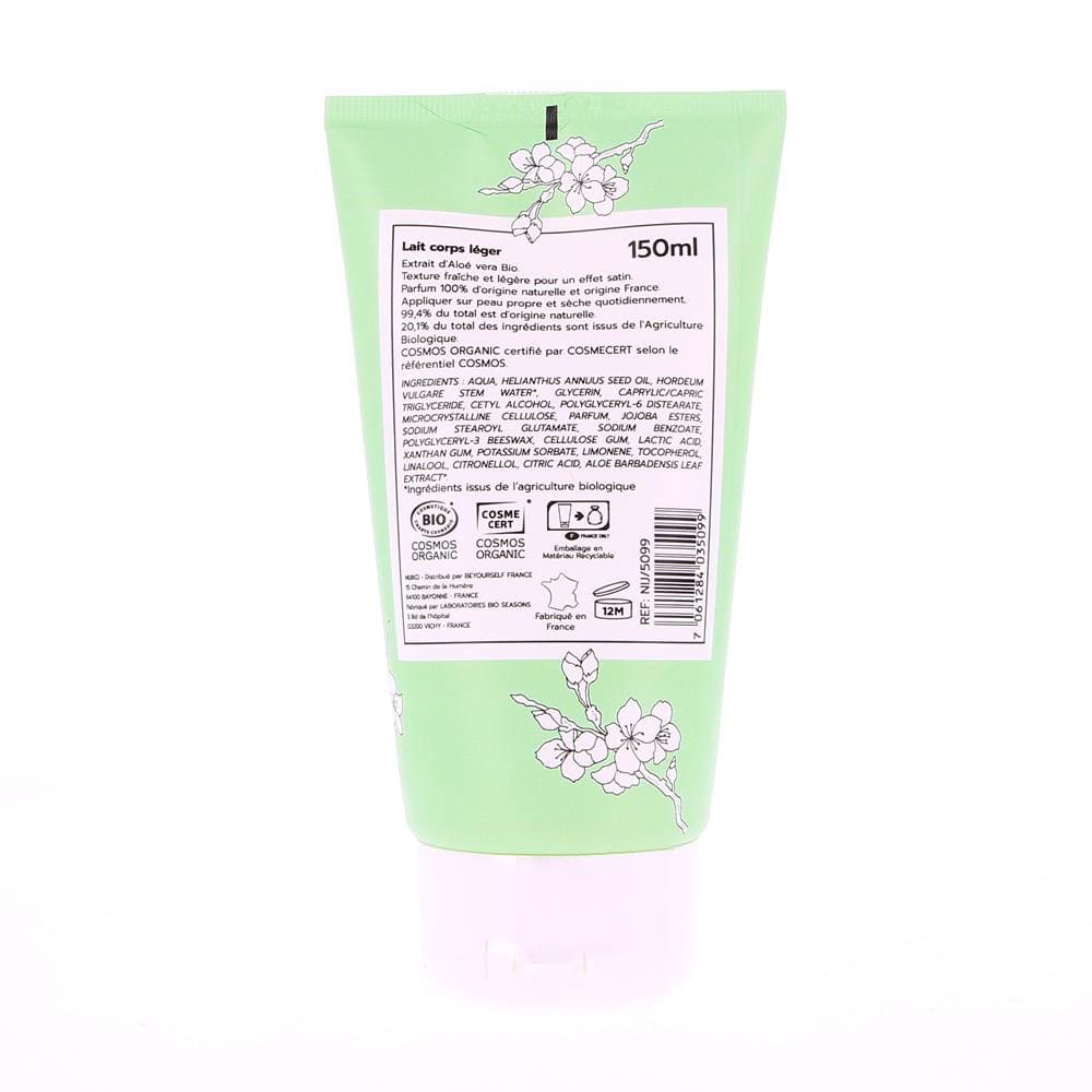 Lait Hydratant Bio à l'Aloe Vera