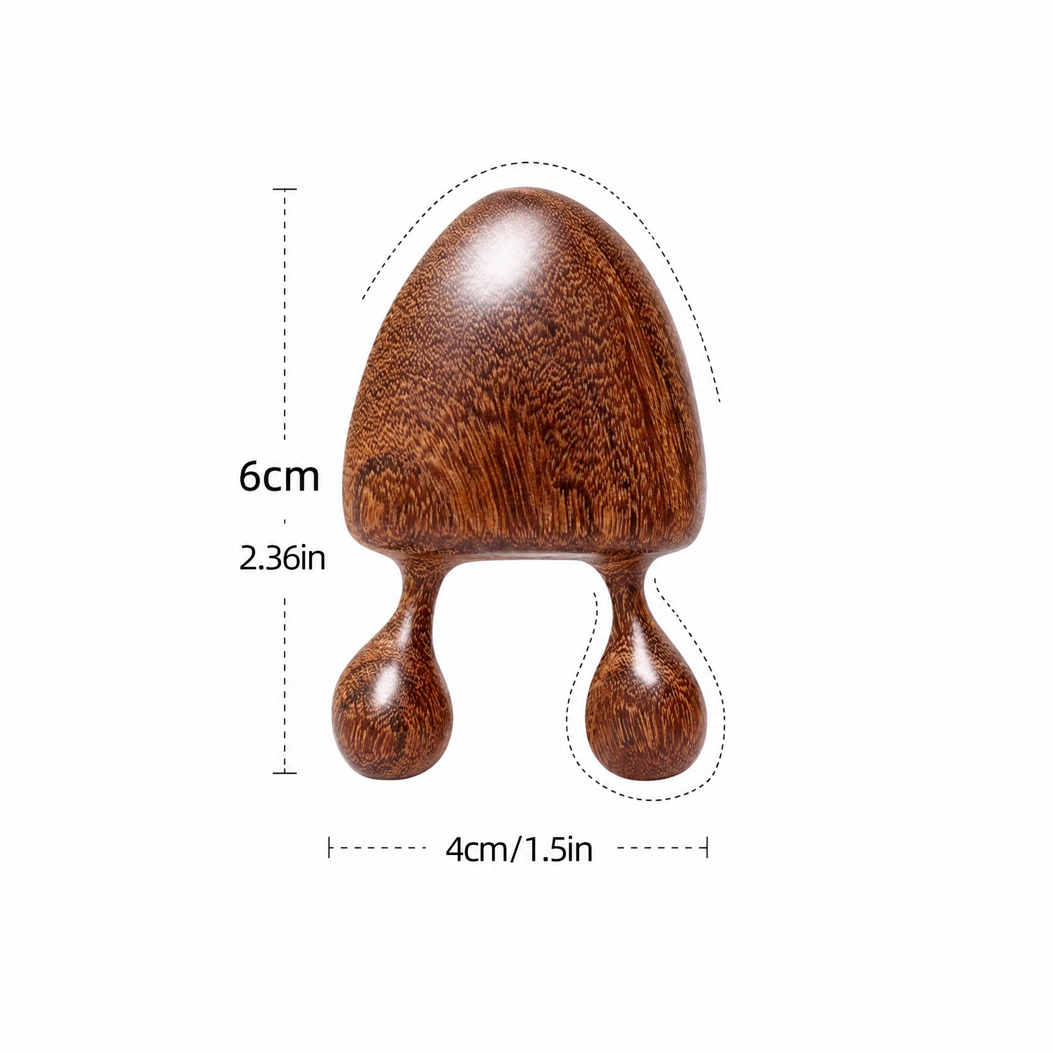 Masseur Escargot en Bois