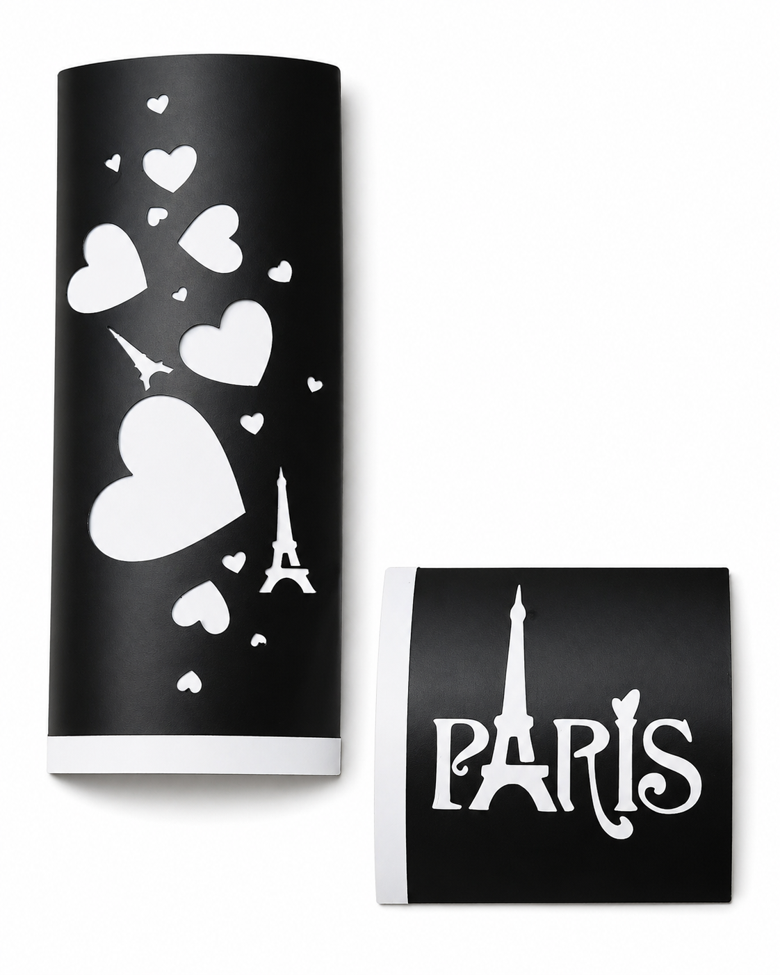 Duo de Pochoirs Paris Je T'aime